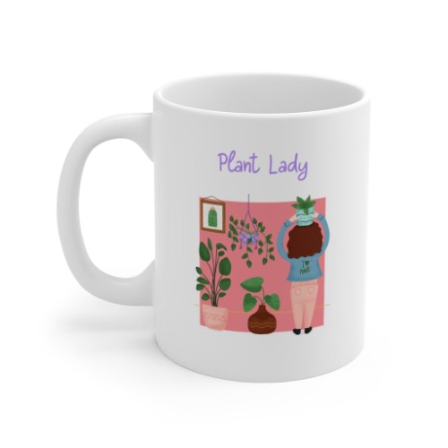 Plant Lady Coffee Mug - 11oz