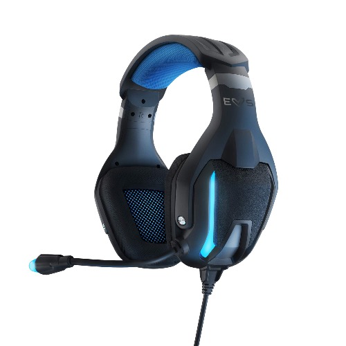 Energy Sistem ESG 5 Shock Headphones (Gaming Headphones, for Mobile/PC Gaming, Nintendo Switch, Xbox One, Vibration, LED Light, Breathable Ear Pads)
