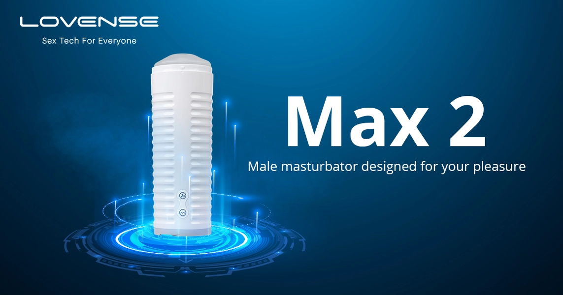 Lovense® Max 2: The best Wireless Automatic Male Masturbator Toys!