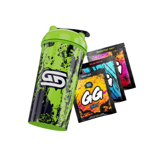 Gamer Supps Shaker and GG Preworkout