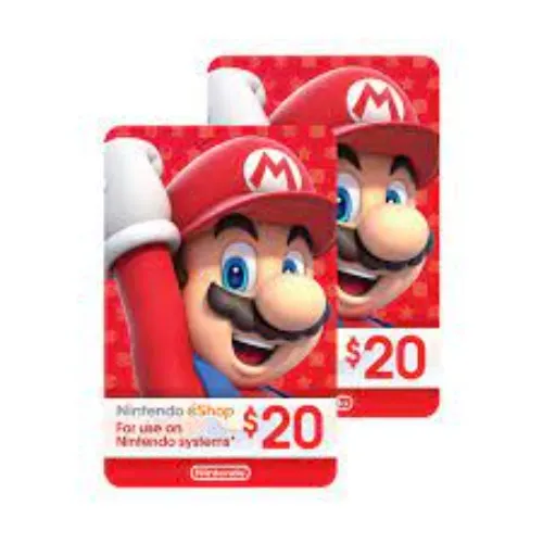 $20 Nintendo eShop gift card