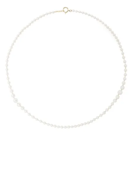 14kt yellow gold Sea Of Beauty Akoya pearl necklace