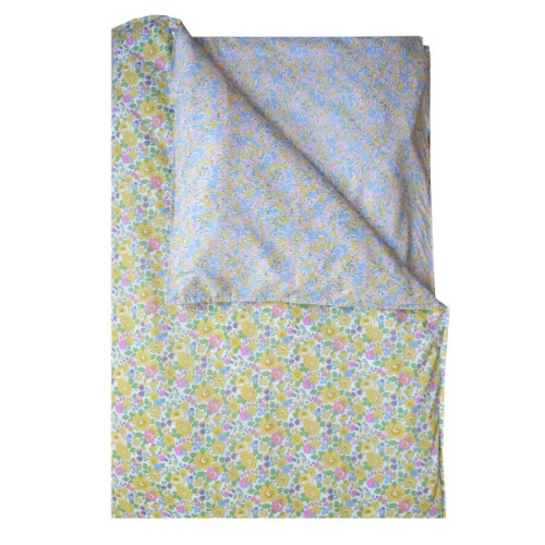 Bedding made with Liberty Fabric BETSY CITRUS & MEADOWLAND | DUVET COVER / UK KING