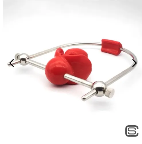 ultra restrictive Silencilicone gag