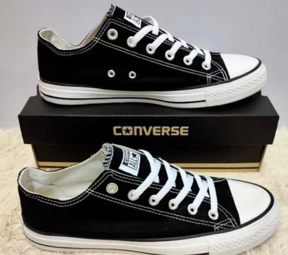 💜 Black Converse All St☆r 💜