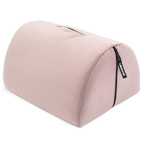 Liberator Bonbon Sex Toy Mount - Microvelvet Rose - Microvelvet Rose