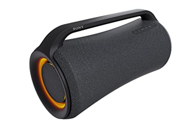 Sony SRS-XG500 X-Series Wireless Portable Bluetooth Boombox Party-Speaker with Big Powerful Sound, IP66 Water-resistant and Dustproof, 30 Hour-Battery, LED Ring Lighting for Home and Outdoor - Black - SRS-XG500