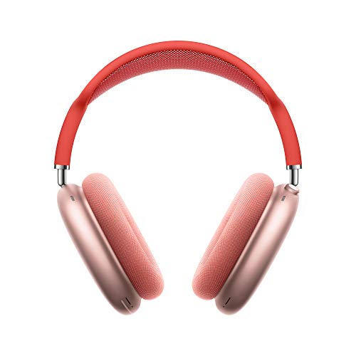 Apple AirPods Max Wireless Over-Ear Headphones, Active Noise Cancelling, Transparency Mode, Personalized Spatial Audio, Dolby Atmos, Bluetooth Headphones for iPhone – Pink - Pink