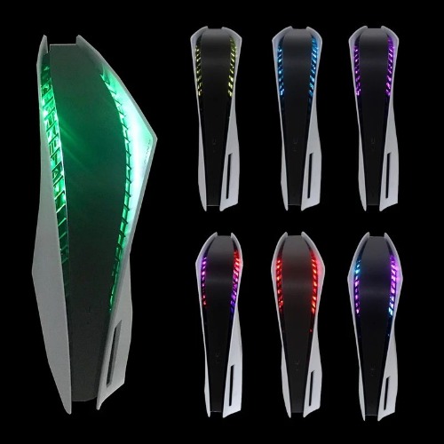 Title: RGB LED Strip for PS5 Cooling Fan - White