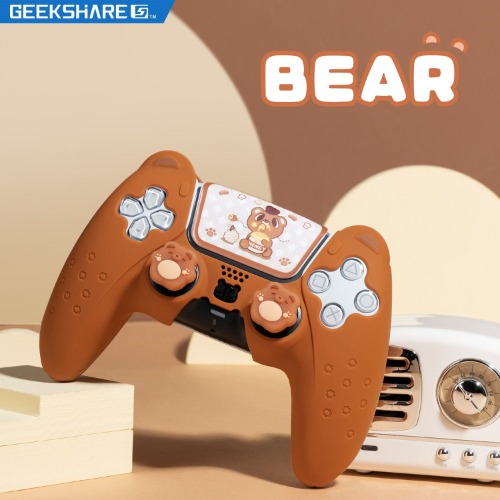 GeekShare Sugar Bear PS5 Skin | Brown