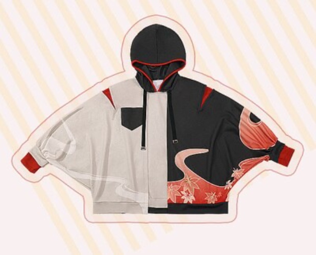 【Partial Size Ready For Ship】【Clearance Sale】【Last Batch】DokiDoki-SR Game Genshin Impact Kazuha Cosplay Costume Doujin Kazuha Casual Hoodie Sweater | Hoodie Only-XL-Ready For Ship