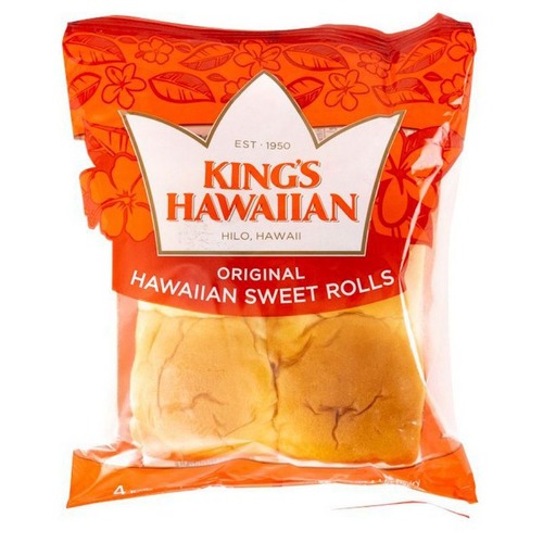 King's Hawaiian | King's Hawaiian Original Hawaiian Sweet Rolls 4 count 4.4 oz