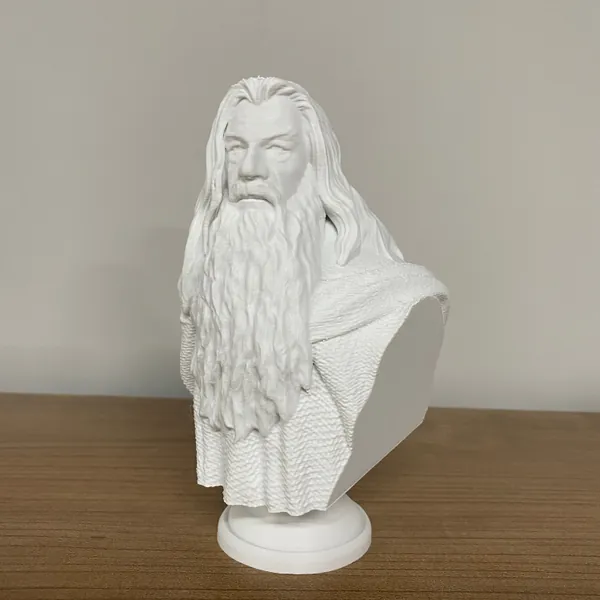 Gandalf Bust 16 cm Lord of the Rings Figure Lotr Character Gift Decorative Trinket, Lord of the Rings Office Decor, LOTR Figure