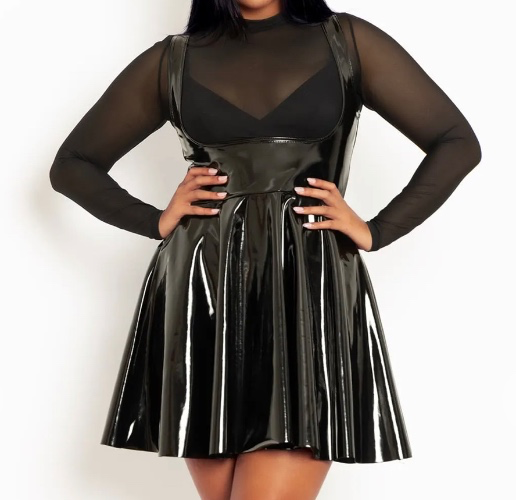Show Us Ya Tops PVC Underbust Dress