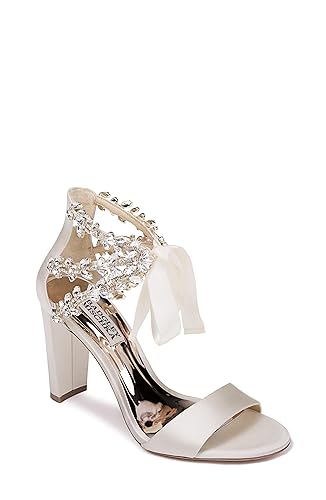 Badgley Mischka Women's Everafter Heeled Sandal - 5.5 - Ivory