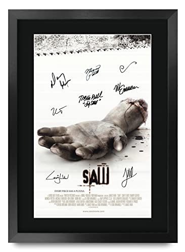 HWC Trading FR A3 Saw 1 Gifts Printed Poster Signed Autograph Picture for Movie Memorabilia Fans - A3 Framed