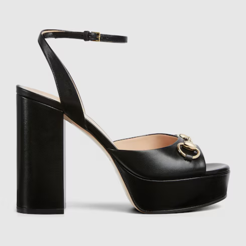 Women's Horsebit platform sandal
