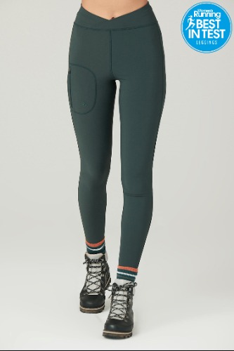 Outdoor Softshell Leggings - Forest Green | XLarge / UK16