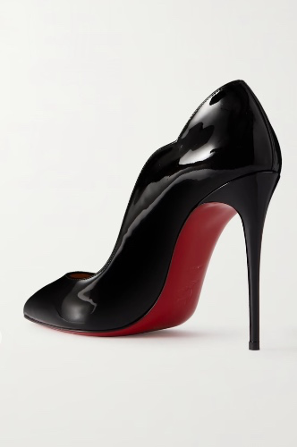 CHRISTIAN LOUBOUTIN Hot Chick 100 patent-leather pumps