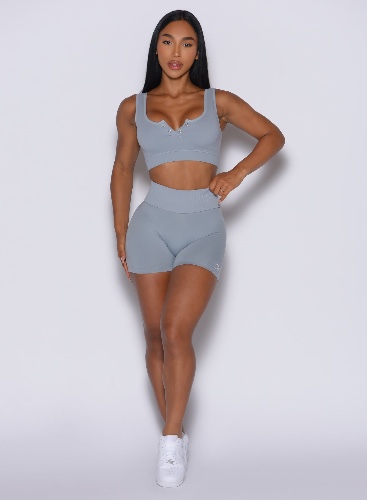 Figure Scrunch Shorts | XS / Carbon / Medium Weight