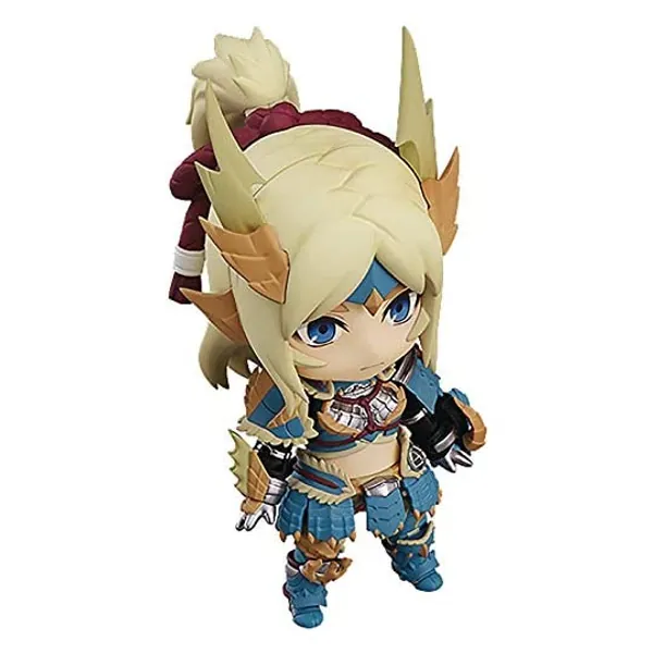 
                            Good Smile Monster Hunter World: Iceborne: Hunter (Female Zinogre Alpha Armor Version) Deluxe Nendoroid Action Figure
                        