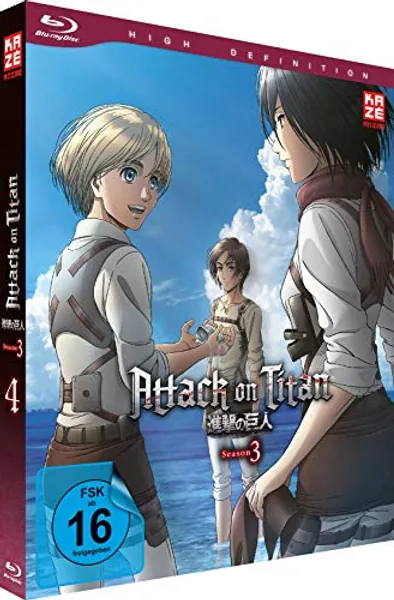 Attack on Titan - Staffel 3 - Vol. 4 - [Blu-ray]