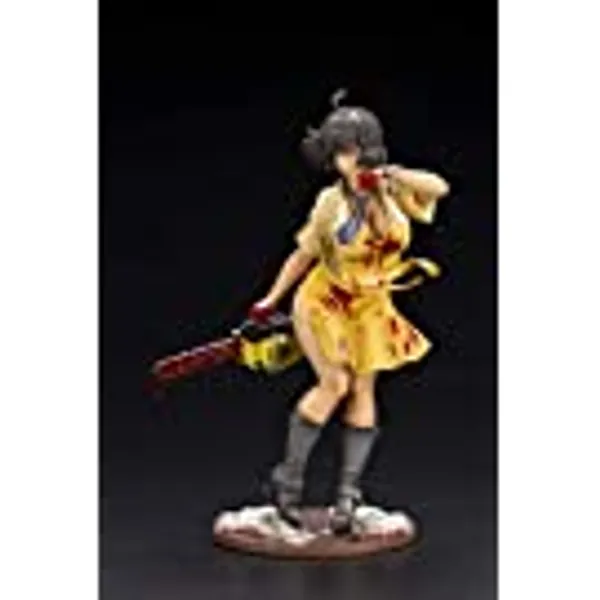 Kotobukiya The Texas Chainsaw Massacre: Leatherface Bishoujo Statue, Multicolor