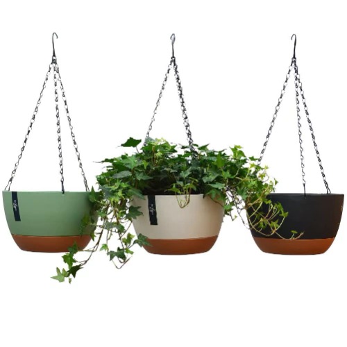 3 Pack Hanging Planters Set
