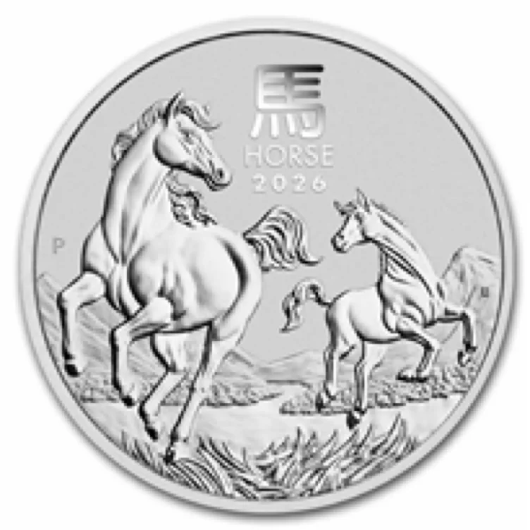 Silver Coin - Year of the Horse III - 1 oz | Silver Bullion