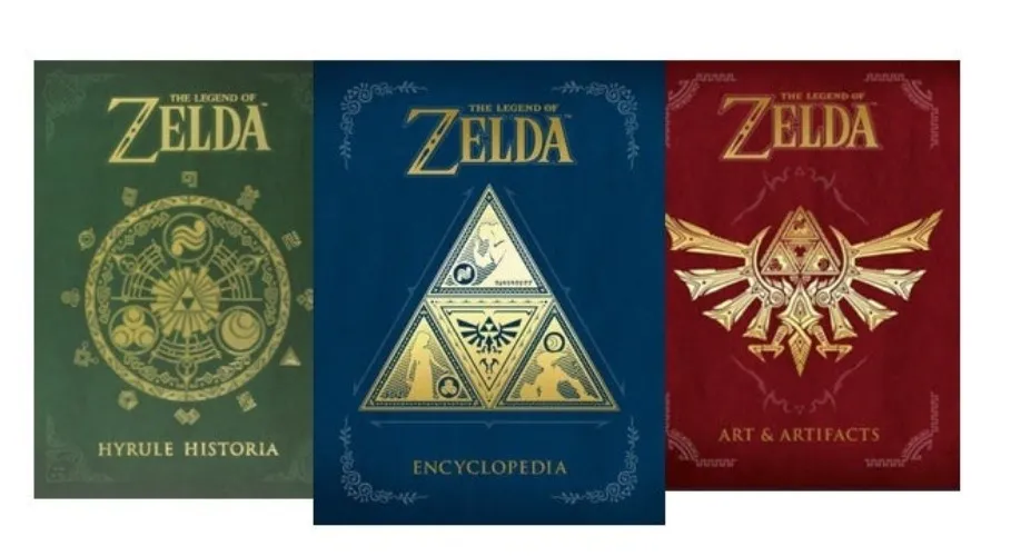 "Legend of Zelda - Goddess Trilogy" books