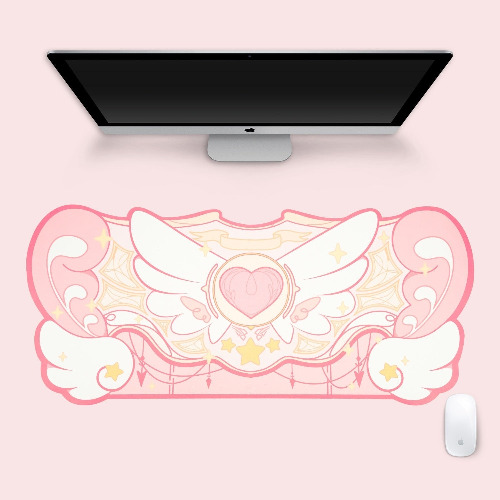 Sakura Heart Gaming Mousepad