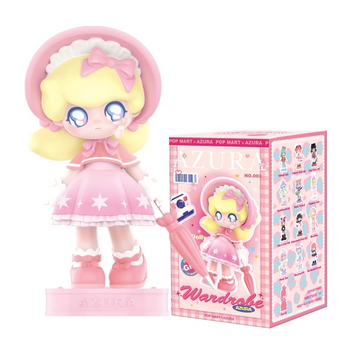 POP MART Azura Wardrobe Series 1PC Exclusive Action Figure Box Toy Bulk Box Popular Collectible Art Toy Cute Figure Creative Gift, for Christmas Birthday Party Holiday - Wardrobe 1PC