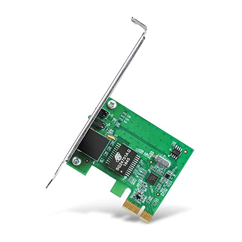 TP-Link TG-3468 Gigabit PCI Netzwerkkarte (10/100/1000Mbit/s PCIe Adapter, 32-Bit-PCIe-Schnittstelle, kompatibel mit Windows 11/10/8.1/8/7/Vista/XP) - PCI-e - Gigabit PCI-E