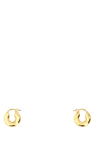 Gold metal earrings - OS