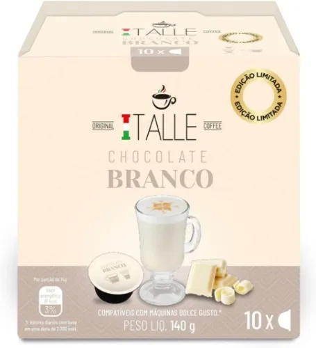 Capsulas Chocolate Branco Dolce Gusto