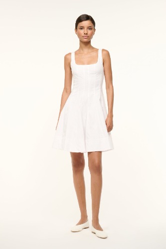 MINI WELLS DRESS | WHITE | WHITE / 16