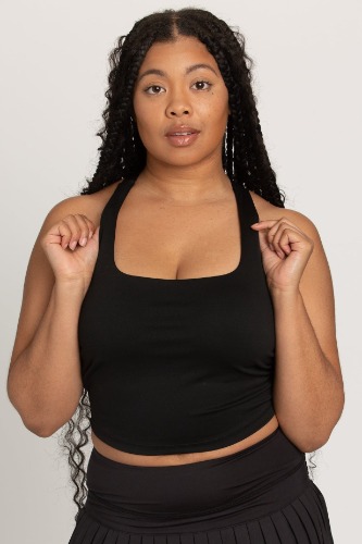 Blackout Criss Cross Back Yoga Tank | XXL