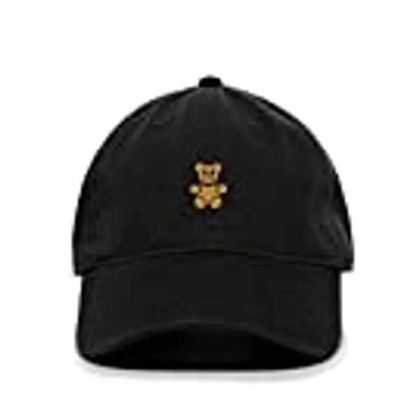 Teddy Bear Baseball Cap Embroidered Cotton Adjustable Dad Hat