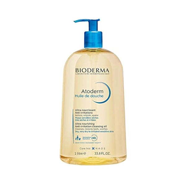 Bioderma Atoderm Cleansing-Oil Face-and-Body-Cleansing-Oil Soothes-Discomfort Cleansing-Oil-for-Very-Dry-Sensitive-Skin