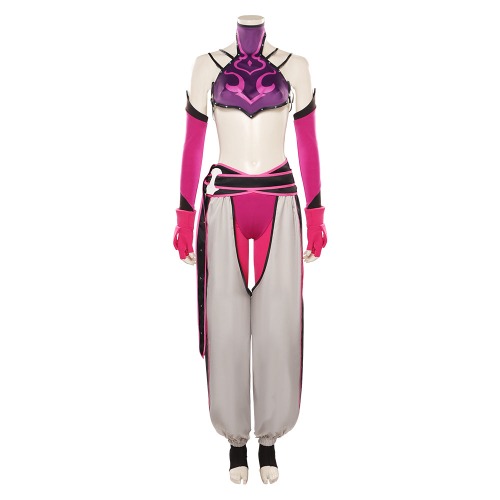 Street Fighte-Juri Han Cosplay Costume Outfits Halloween Carnival Party Disguise Suit | Female / S