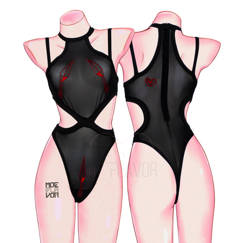 Pre-Order Slice Mesh Bodysuit - Black / S/M