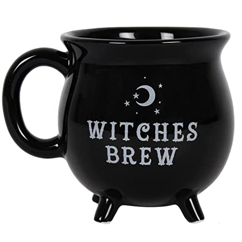 Witches Brew Cauldron Mug - 1 Count (Pack of 1) - Black