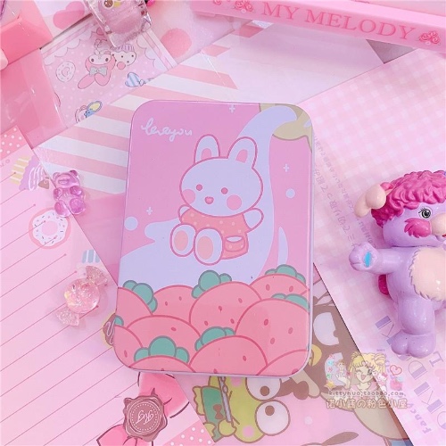 Little Storage Tins - Strawberrry Bun