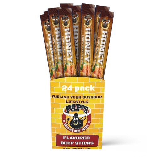 Honey Beef Sticks - 24ct Box