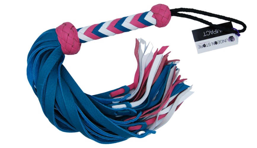 Trans Pride Hydra Flogger