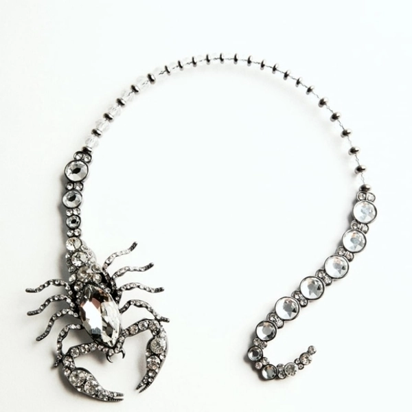 NEW ZARA Scorpion Necklace Choker