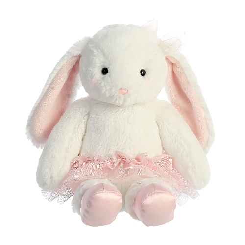 Pink Bow Ballerina Bunny Plush - Color 0