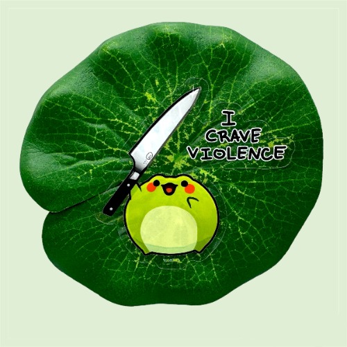 I Crave Violence Sticker
