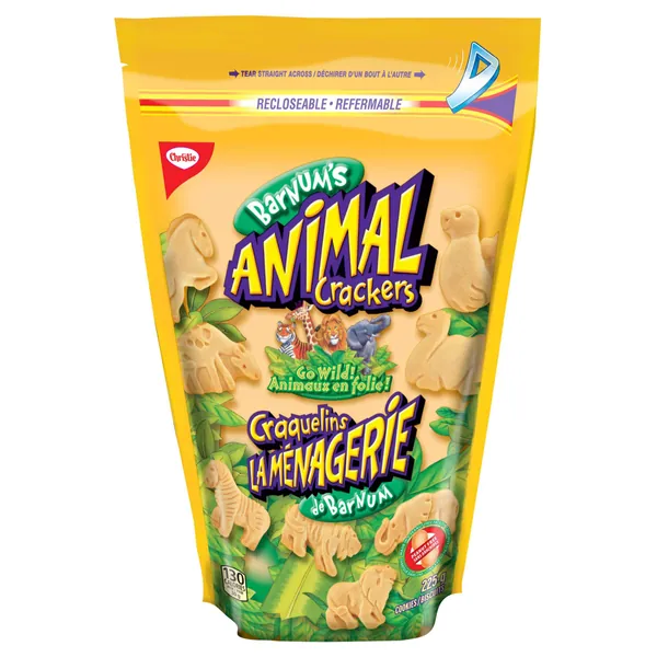 Christie Barnum Animal Crackers, 225g