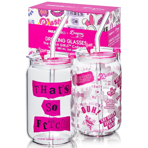 Mean Girls™ x Dragon Glassware® Drinking Glasses | Default Title